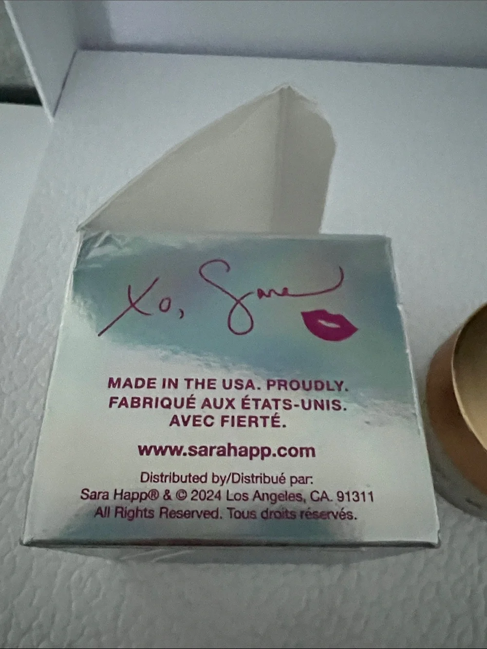sara happ Coconut Lip Scrub